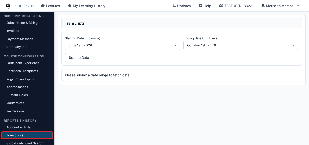 Transcripts Overview transcripts_overview